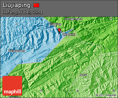 Political Map of Liujiaping