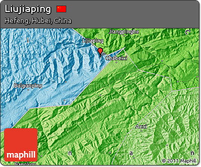 Political Map of Liujiaping