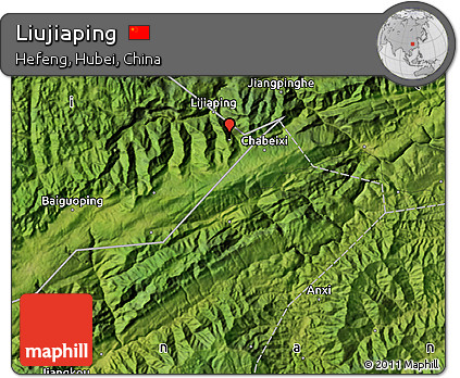 Satellite Map of Liujiaping