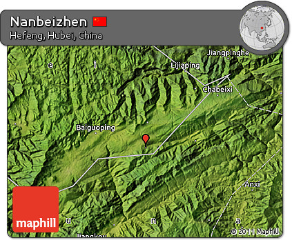 Satellite Map of Nanbeizhen