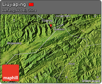 Satellite Map of Liujiaping