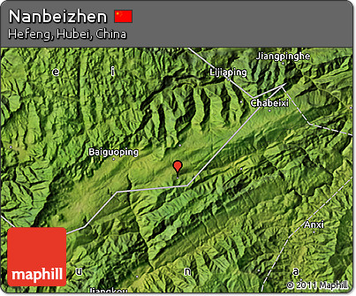 Satellite Map of Nanbeizhen