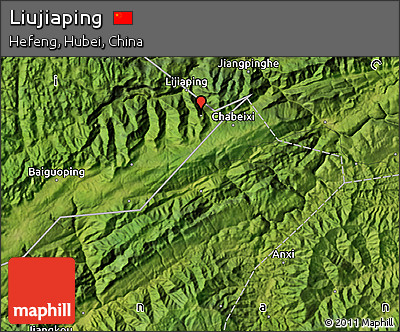 Satellite Map of Liujiaping