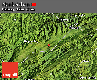 Satellite Map of Nanbeizhen