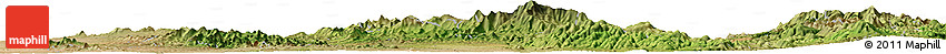 Satellite Horizon Map of the Area around 29° 44' 59" N, 110° 25' 30" W