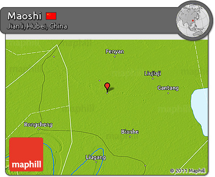 Physical 3D Map of Maoshi