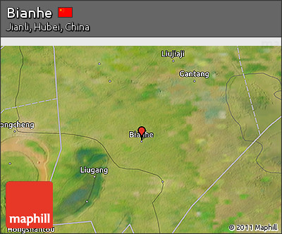 Satellite 3D Map of Bianhe