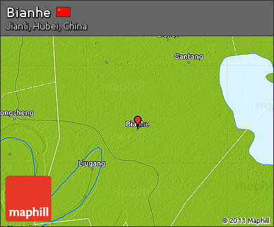 Physical Map of Bianhe