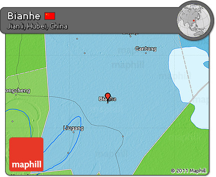 Political Map of Bianhe