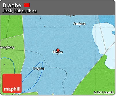 Political Map of Bianhe