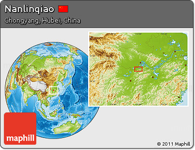 Physical Location Map of Nanlinqiao
