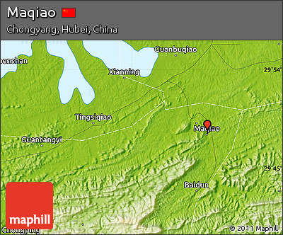 Physical Map of Maqiao