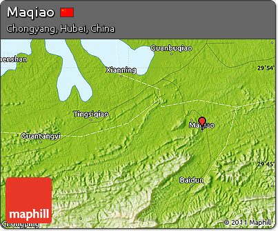 Physical Map of Maqiao