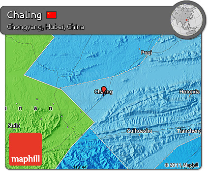 Political Map of Chaling