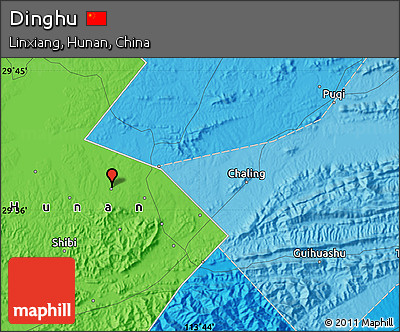 Political Map of Dinghu
