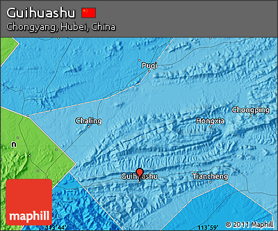 Political Map of Guihuashu