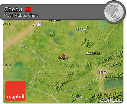 Satellite Map of Chebu