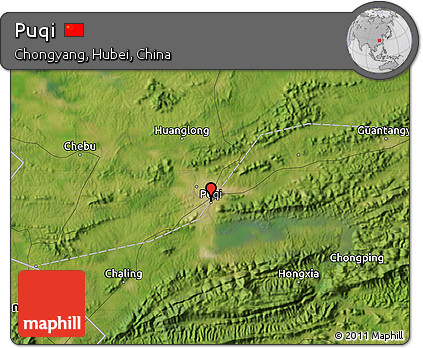 Satellite Map of Puqi