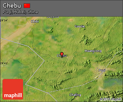 Satellite Map of Chebu