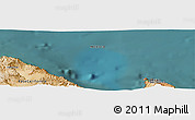 Satellite Panoramic Map of the area around 29° 44' 59" N, 113° 49' 29" W