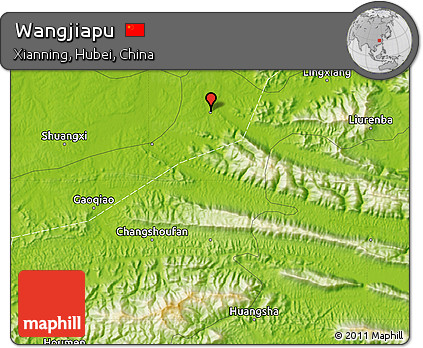 Physical Map of Wangjiapu