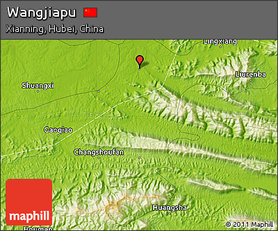 Physical Map of Wangjiapu
