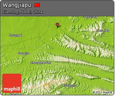 Physical Map of Wangjiapu