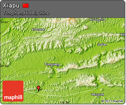 Physical Map of Xiapu
