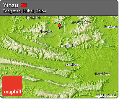 Physical Map of Yinzu