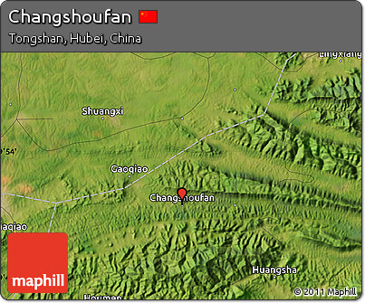 Satellite Map of Changshoufan