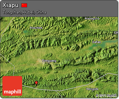 Satellite Map of Xiapu