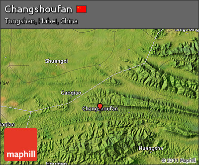 Satellite Map of Changshoufan
