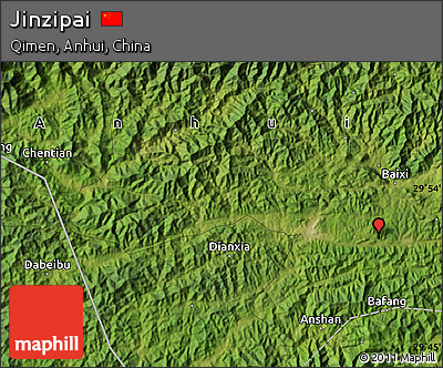 Satellite Map of Jinzipai