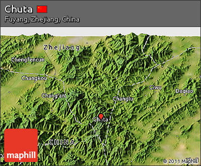 Satellite 3D Map of Chuta