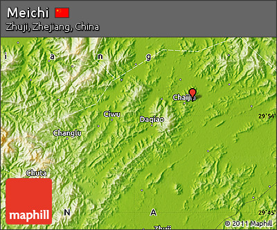 Physical Map of Meichi