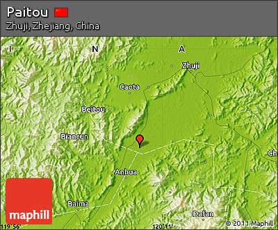 Physical Map of Paitou
