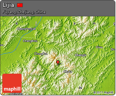 Physical Map of Lijia