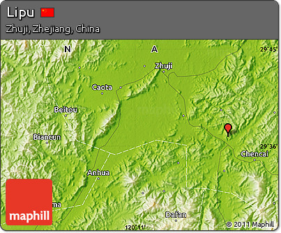 Physical Map of Lipu