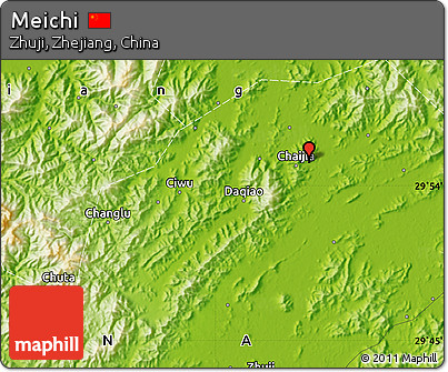 Physical Map of Meichi