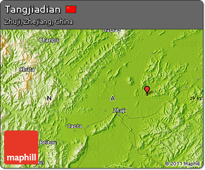 Physical Map of Tangjiadian