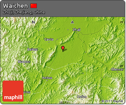 Physical Map of Waichen