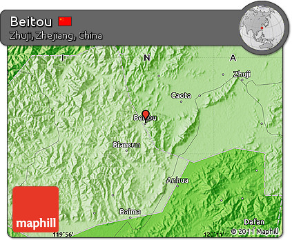 Political Map of Beitou