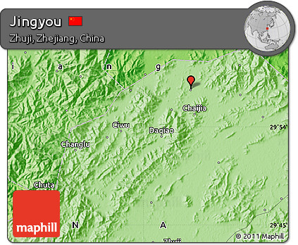 Political Map of Jingyou
