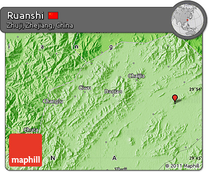 Political Map of Ruanshi