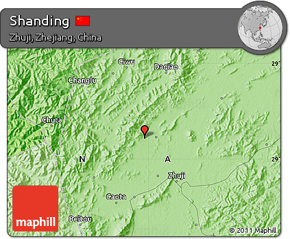 Political Map of Shanding