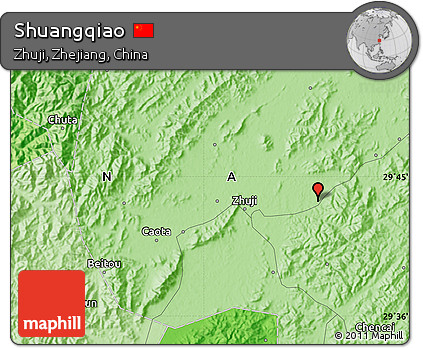 Political Map of Shuangqiao