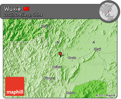 Political Map of Wuxie