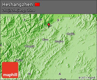 Political Map of Heshangzhen