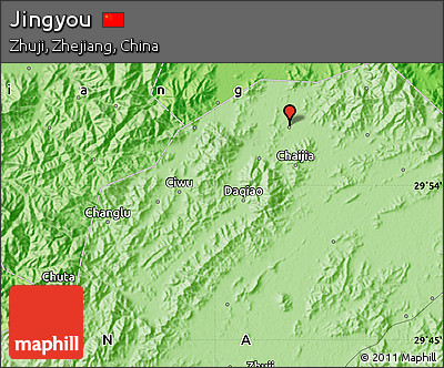 Political Map of Jingyou