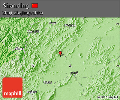 Political Map of Shanding